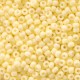 Miyuki seed beads 8/0 - Duracoat opaque light lemon ice 8-4451